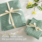 Comfort Spaces Kienna Quilt Set- Double Sided Stitching Design Summer Blanket - Image 7