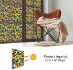 Volcanics Decorative Stained Glass Window Privacy Film - Image 4