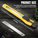 18 Pack Box Cutter, Utility Knife - Image 7