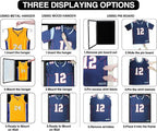 IHEIPYE Jersey Display Frame Case Lockable, Large Sport Jersey Shadow Box - Image 5