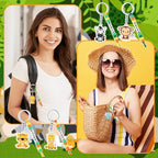 Suncalla 984 Pcs 24 Set Jungle Safari Animal Keychain Zoo Making Kit DIY | - Image 6