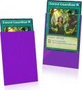 Purple MTG Card Sleeves 200 Pack Matte Trading Card Sleeves Sturdy Card by Unknown
