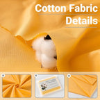 100% Combed Cotton Fabric by The Yard, 66 inches Wide, Premium Soft Breathable - Image 2