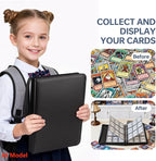 9 Pocket Card Binder, Premium Zip Trading Top Loader Binder, 720 Double Sided - Image 6