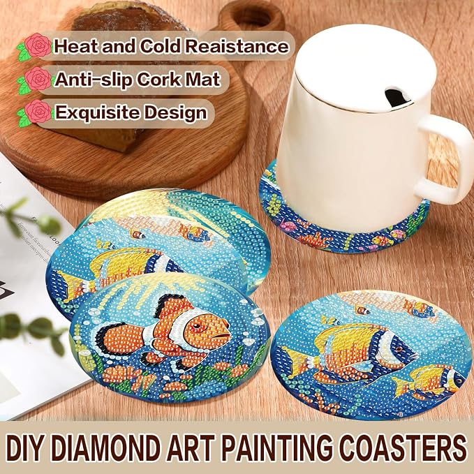 Axquilon Diamond Art Coasters Kit - Image 6