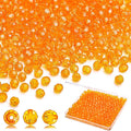 BONNY BOXX 500pcs 8mm Acrylic Faceted Round Crystal Beads Transparent by BONNY+BOXX
