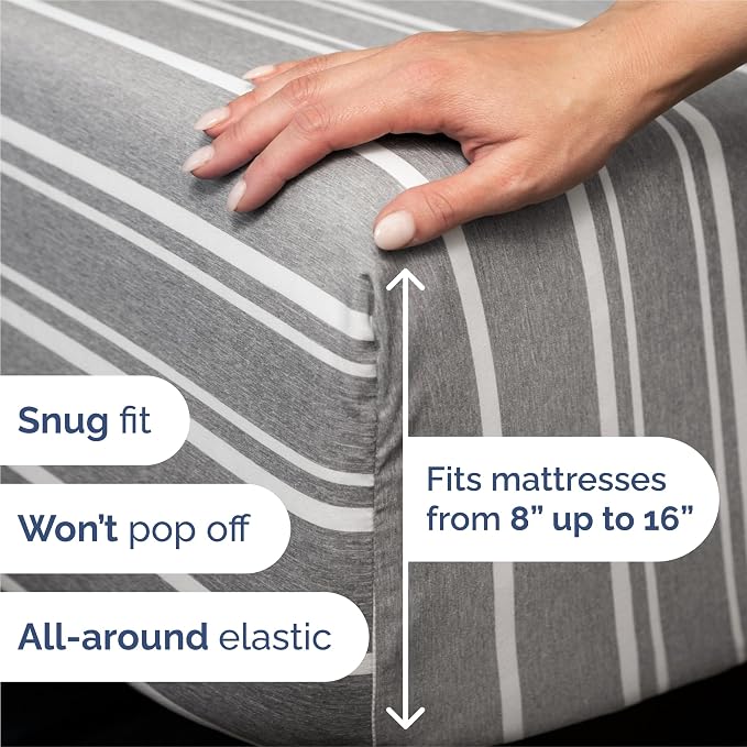 Split King Size 5 Piece Sheet Set - Image 3