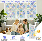 SOMWISE Rainbow Window Privacy Film, Heat Control, UV Blocking, Anti-Glare - Image 4
