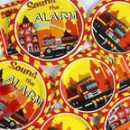 100 Pcs Firetruck Birthday Party Decorations Fireman Plates and Napkins - Image 5