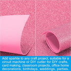 PATIKIL Dark Pink Shiny EVA Glitter Foam Sheet 11 x 8 Inch 2mm Thick Sparkle - Image 5