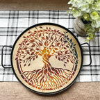 14 Inch Large Tree Stencils for Painting on Wood Crafts Reusable Tree of Life - Image 2