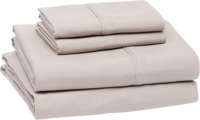 Amazon Basics Lightweight Super Soft Luxury Easy Care Wrinkle Free Microfiber 4 - Image 2