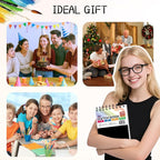 WINNER 5.5" x 8.5" Sketch Book, 400 Sheets Top Spiral Bound Sketch Pad - Image 8