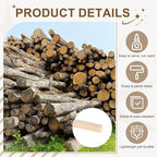 MECCANIXITY 6Pcs Basswood Sticks, 5/32" x 5/32" x 4" Square Wooden Dowel Rods - Image 3
