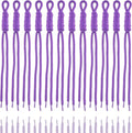 KJML DIY Paracord Keychain 12pcs Paracord Rope Keychain Braided Cord Rope Bag by KJMLDIY