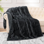 Sherpa Fleece Adult Weighted Blanket 20lbs by EazfyPro