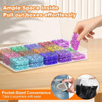 Bead Organizer Box, 2 Pack 30 Pcs Clear Plastic Storage Containers Features - Image 7