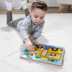 Melissa & Doug The Wheels on The Bus Song Puzzle – 8-Piece Wooden Peg Puzzle - Image 3