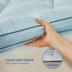BEDLORE Full Mattress Topper, Thick Pillow Top Pad - Image 7