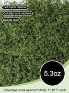 5.3oz Green Fake Moss Artificial Floral Moss Faux Plant - Image 2