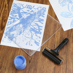 QWORK Monoprinting Print Plate, 6 Pack 8" X 10" Gel Plate, A4 Art Plate - Image 6
