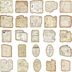 PRSTINCOL Vintage Journaling Stickers, Scrapbook Supplies - Image 4