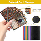 Premium Pink Card Sleeves, 150 Sleeves 2.6''x3.6'' Compatible - Image 6