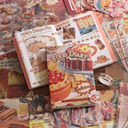 Scrapbooking Supplies Kit, Vintage Culinary Aesthetic Scrapbook Kit - Image 7