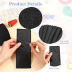 Flutesan 60 Pcs Blank Cross Stitch Bookmark Making Kit Include Cotton Blank - Image 3