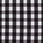 Hobby Lobby Black & White Gingham Fabric, 1 Yard | Precut Fabric by HobbyLobby