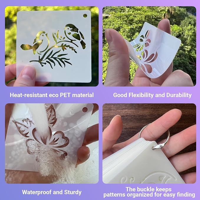 Flower Stencils for Painting - Image 7