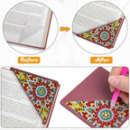 WIVICO 4 pcs Diamond Painting Bookmarks, DIY Diamond Art Kits - Image 4