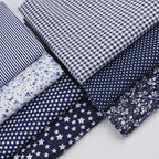 7Pcs 20" x 20" Cotton Fabric DIY Making Supplies Quilting Patchwork Fabric Fat - Image 2