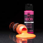 FolkArt Neon Glow Acrylic Paint Set, 2 oz, 8 Fl Oz - Image 4