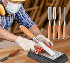 Sharpening Stone with Honing Guide Tool, chisel set - Image 8