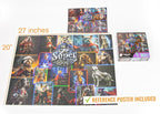 Superhero Dog - 1000 Piece Collage Jigsaw Puzzle - Colorful and Funny Adult - Image 5