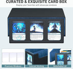 3-Row Trading Card Storage Box, Bulk Cards Case - Image 4