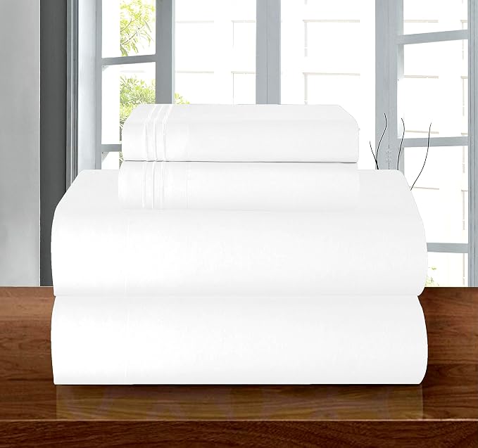 Elegant Comfort Luxury Quality Microfiber 5-Piece 1500 Premium Hotel Sheet - Image 2