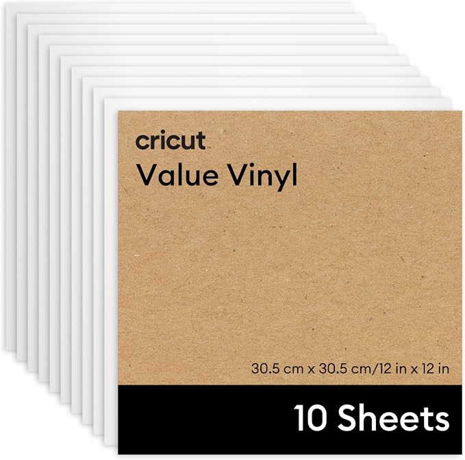 Cricut Value Permanent Vinyl by Unknown