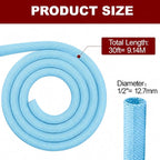 Automotive Wire Loom High Temperature Braided Wire Loom, Split-Sleeve Heat - Image 4
