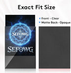 600 Count Black Card Sleeves, Matte Card Sleeves, Standard Magic Cards Sleeve - Image 4