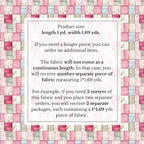 100% Cotton Fabric by the Yard – Turkish Quality Quilting & Sewing Fabric - Image 4