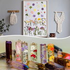 Nuanchu Dried Pressed Flowers for Crafts Resin Real Flat Dried Wildflowers Bulk - Image 6