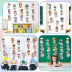 60pcs Nurse Theme DIY Cutouts Healthcare Bulletin Board Decorations Set Doctor - Image 7