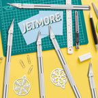 Jetmore 10 Pack Exacto Knife Set, Hobby Knife, SK-5 High Carbon Steel Craft - Image 5