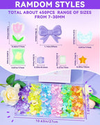 FIVEIZERO 480PCS Assorted Acrylic Beads - Image 2