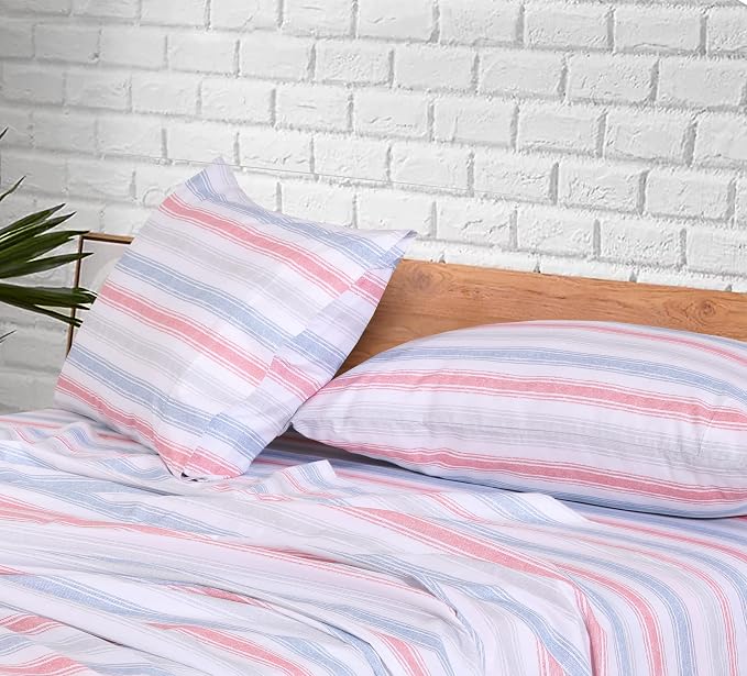 RUVANTI 100% Cotton Sheets – Twin Size Percale Bedding, Cooling & Breathable - Image 7