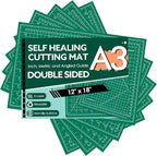 5 Packs Self Healing Cutting Mat Bulk 12"x18" Rotary Cutting Sewing Mats A3 | by EFOK