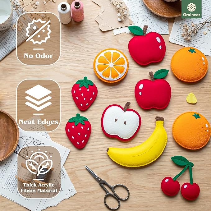 White Stiff Felt Sheets 2mm Thick - Image 7