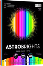 Neenah Paper Astrobrights Color Paper, 8.5” x 11”, 24 lb/89 gsm, Spectrum by Unknown
